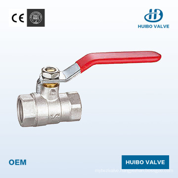 Forged Female Brass Ball Valve 1/4′′-4′′inch with Ce Certificate